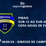 SITE FINAIS COPA GOIÁS FUTSAL AO VIVO ARTE WILLIAN ROMMEL EG E