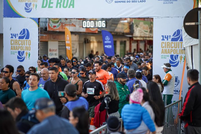 foto da 3ª etapa do circuito anapolino de corrida de rua