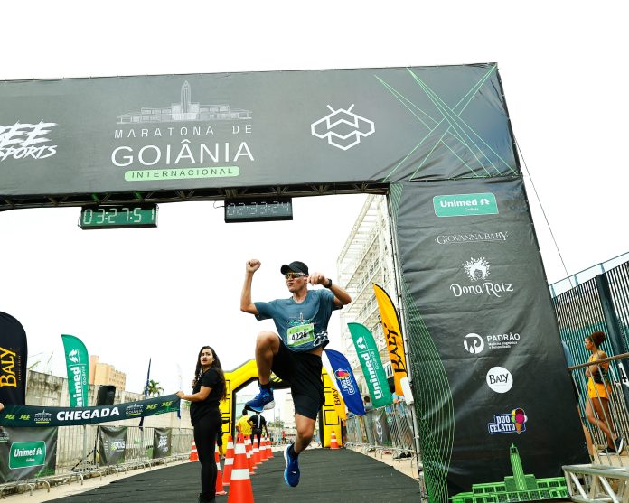 foto da 1ª edição da Maratona Internacional de Goiânia.