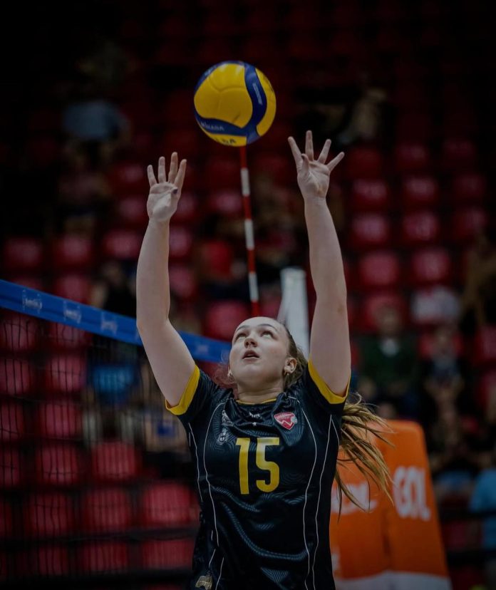 foto da levantadora goiana melissa matias