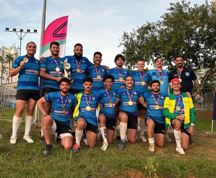 foto do elenco campeão do Xavantes UFG