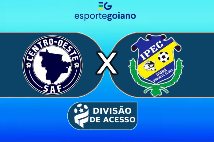 arte para a partida entre centro-oeste x iporá