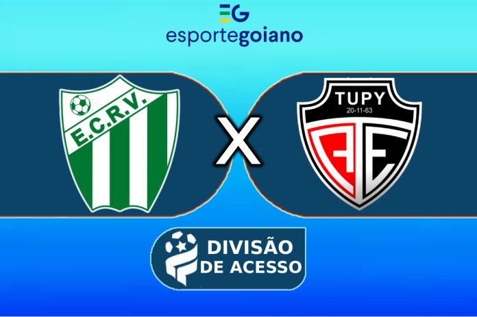 arte para a partida entre rio verde x tupy de jussara