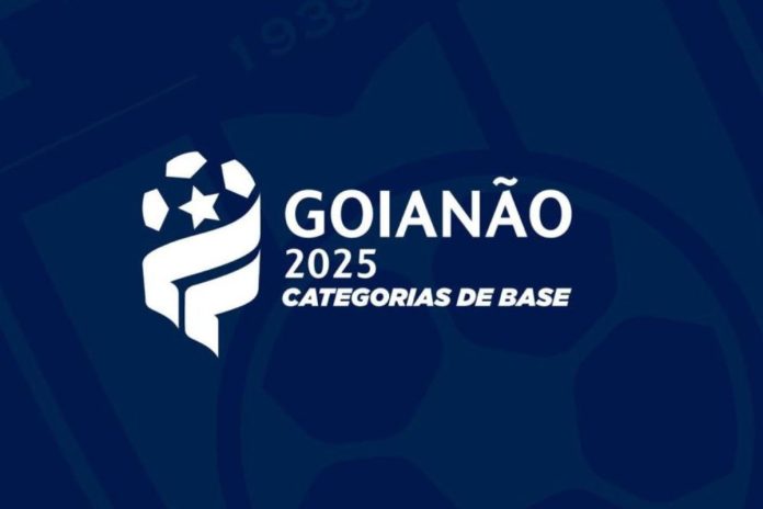 arte das categorias de base do goianão