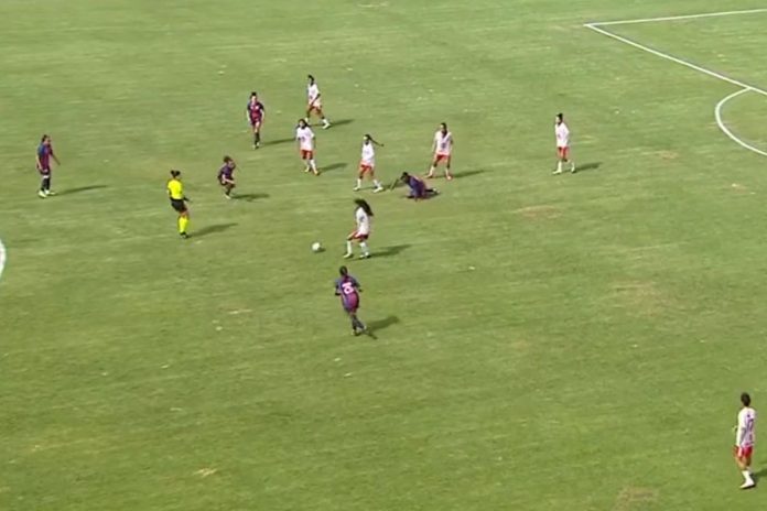foto da partida entre itabirito x vila nova pela série a3 do brasileirão feminino