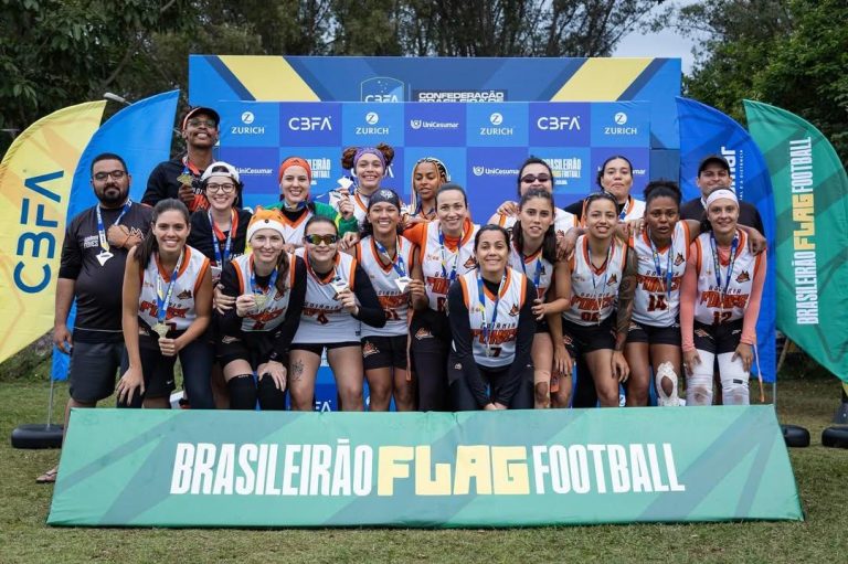 Goiânia Foxes conquista a etapa regional do Brasileirão feminino de Flag Football Goiânia Foxes conquista a etapa regional do Brasileirão feminino de Flag Football