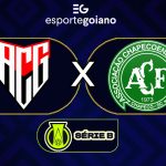 AO VIVO ATLÉTICO-GO X CHAPECOENSE ARTE WILLIAN ROMMEL EG