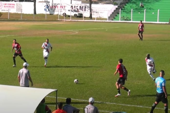 FOTO DA PARTIDA ENTRE MORRINHOS X TUPY DE JUSSARA PELA DIVISÃO DE ACESSO