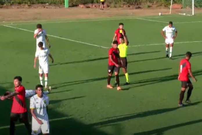 FOTO DA PARTIDA ENTRE CUIABÁ X ATLÉTICO-GO PELO SUB-17