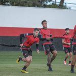 Elenco Atlético Goianiense treinamento julho 2025