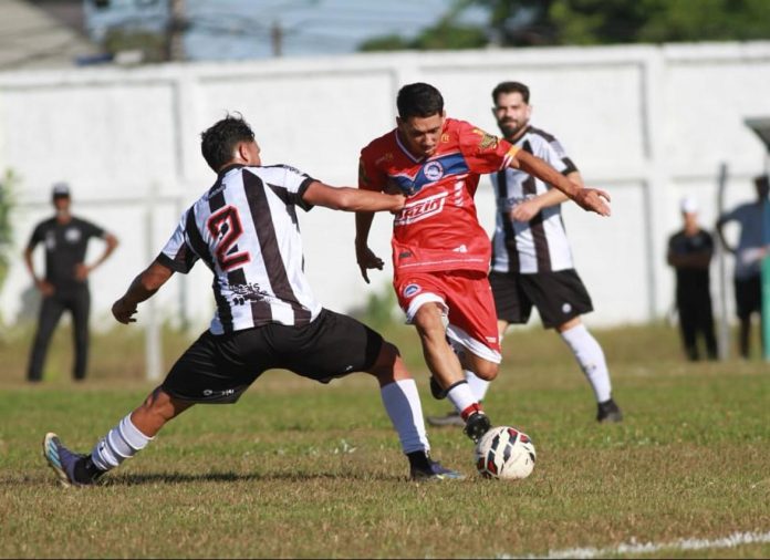 foto da partida entre porto velho x goiânia esporte clube