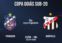 Veja como foi: Trindade 0x1 Anápolis – 2ª rodada da Copa Goiás sub-20 2025