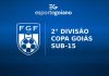 Quartas da 2° divisão da Copa Goiás Sub-15 iniciam nesta quinta (16); veja os jogos