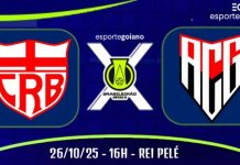 Atlético-GO visita o CRB em confronto direto para manter vivo o sonho do acesso