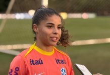 Clarinha vive expectativa por estreia na seleção brasileira e lembra saída de Inhumas para Portugal