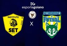 Veja como foi: Instituto Set 1×3 Sorriso-MT – 2ª rodada da Copa Centro-Oeste de Futsal