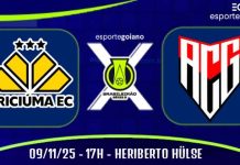 Com pensamento já em 2026, Atlético-GO visita o Criciúma e tenta a segunda vitória seguida