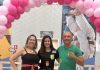 Evento de artes marciais dedicado às mulheres reuniu mais de cem participantes em Aparecida