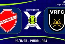 Na despedida da temporada, Vila Nova e Volta Redonda buscam quebrar jejum de vitórias