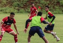 Anapolina goleia o Guanabara City Sub-20 em jogo-treino realizado no CT da Rubra