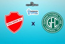Ao vivo: Vila Nova 0x0 Guarani – 3ª rodada da Super Copa Capital sub-17