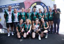 Lona e Phoenix vencem 1ª divisão feminina e masculina na 4ª etapa da Liga Goiana de Voleibol