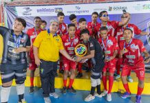 Campeonato Goiano de Futsal define últimos campeões da base; Serp fatura três títulos