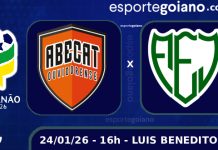 Brigando pela liderança, Abecat recebe a embalada Jataiense em Ouvidor