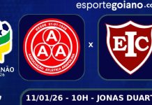 No retorno à elite, Anapolina abre o Goianão 2026 diante do Inhumas