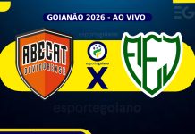 Ao vivo: Abecat 1×0 Jataiense – 5° rodada do Goianão