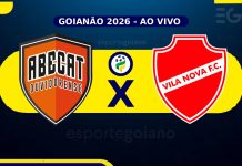 Ao vivo: Abecat 0x2 Vila Nova – 1° rodada do Goianão
