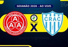 Ao vivo: Anapolina 1×0 Crac – 4° rodada do Goianão