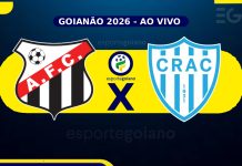 Veja como foi: Anápolis 2×0 Crac – 5° rodada do Goianão