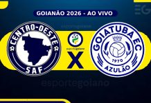 Ao vivo: Centro Oeste 1×0 Goiatuba – 7° rodada do Goianão