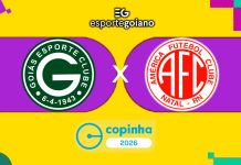 Ao vivo: Goiás x América-RN – 1ª rodada da Copinha 2026