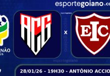 Mirando a liderança, Atlético-GO busca emplacar sequência de vitórias diante do Inhumas