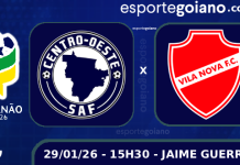 Procurando a reabilitação, Vila Nova vai à Nerópolis encarar o Centro Oeste