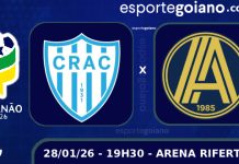 Com novo técnico, CRAC busca reabilitação diante da Aparecidense em casa