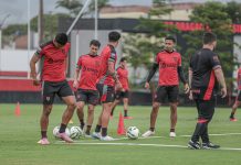 Time-base? Confira a escalação do Atlético nos últimos dias antes da estreia