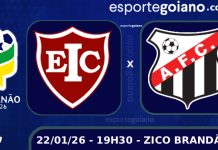 Em duelo direto contra a degola, Inhumas e Anápolis buscam primeira vitória no Zico Brandão