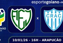 Na largada do estadual, Jataiense e Crac medem forças no Arapucão