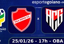 No primeiro AtleTigre do ano, embalado Vila Nova defende a liderança diante do Atlético