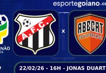 No Jonas Duarte, Anápolis recebe a Abecat no jogo de ida dos playoffs do Goianão