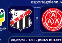 No Jonas Duarte, Anápolis e Anapolina voltam a se enfrentar em clássico que não ocorre há cinco anos