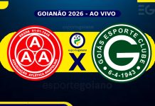 Ao vivo: Anapolina x Goiás – ida da semifinal do Goianão
