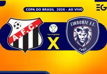Ao vivo: Anápolis x Cianorte- 2ª fase da Copa do Brasil