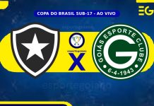 Ao vivo: Botafogo x Goiás – 1° fase da Copa do Brasil Sub-17