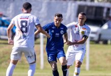 Em jogo de seis gols e um hat-trick Centro Oeste vence a Aparecidense e larga em vantagem nos playoffs