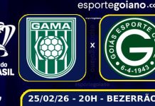 No Bezerrão, Goiás inicia jornada na Copa do Brasil diante do Gama