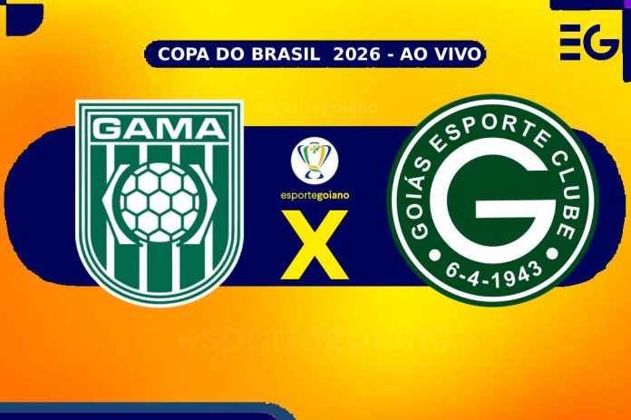 GAMA X GOIÁS AO VIVO COPA DO BRASIL ARTE WILLIAN ROMMEL EG